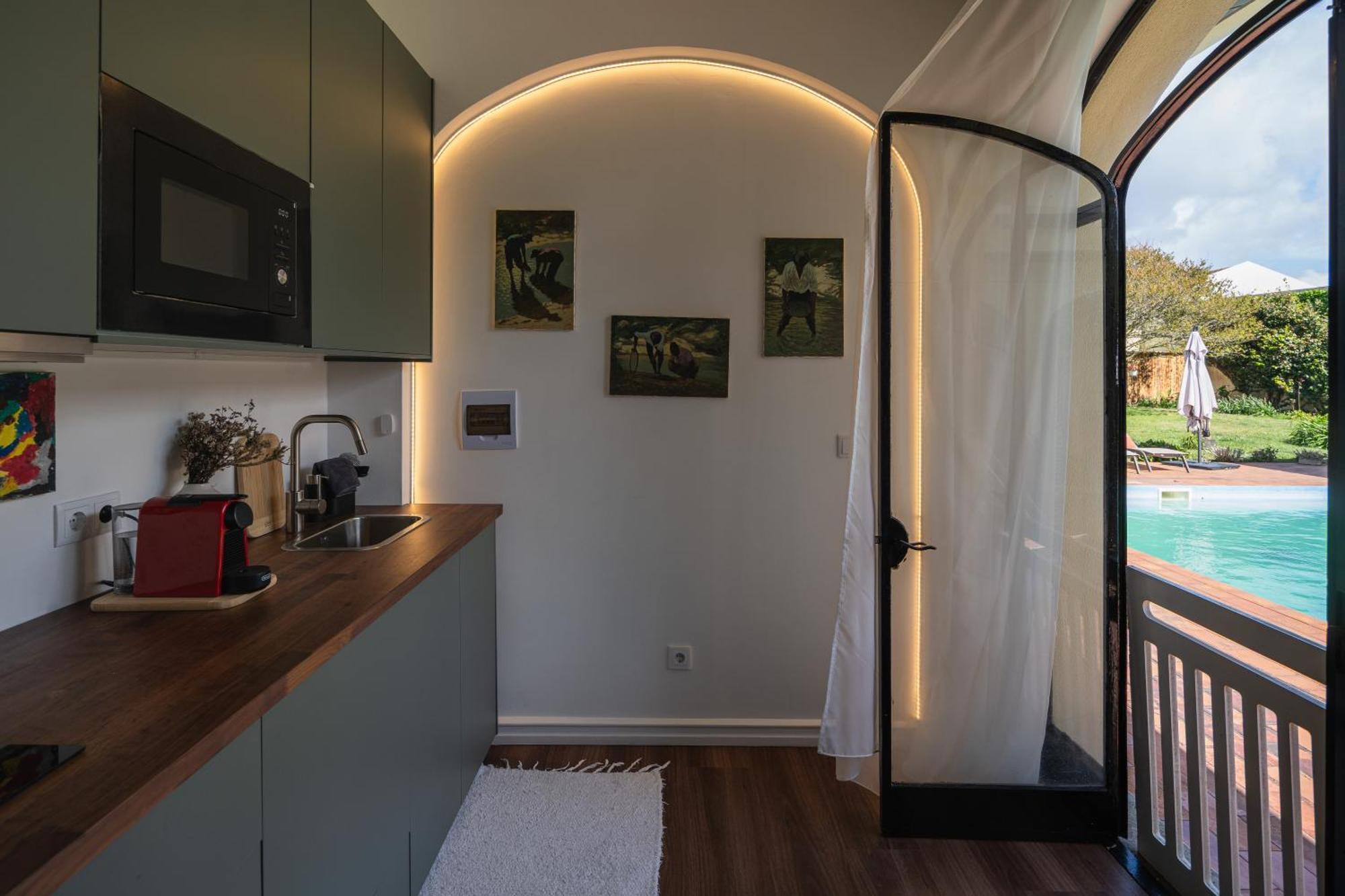 Casa Dos Arcos - Studios & Pool ปอนตาเดลกาดา ภายนอก รูปภาพ