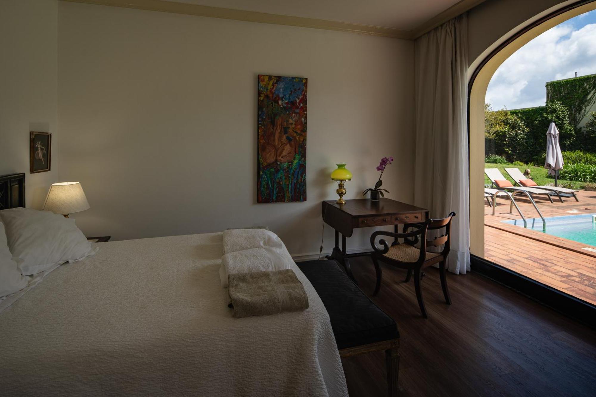 Casa Dos Arcos - Studios & Pool ปอนตาเดลกาดา ภายนอก รูปภาพ